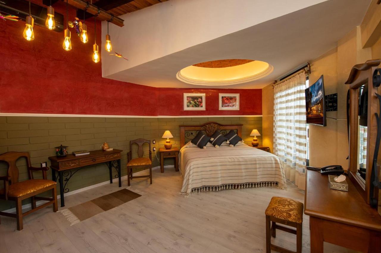 La Casona Colorada San Felipe Del Agua Hotell Oaxaca Exteriör bild